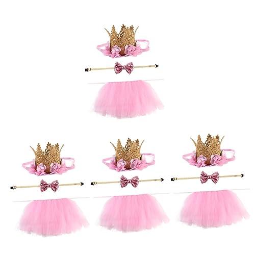 POPETPOP 12-teiliges Elegantes Haustier-Cosplay-kostüm Mit Kleid Krawatte Und Kopfschmuck Stilvolle Hundekleidung Für Partys Hundegeburtstagsfeiern POPETPOP 12-teiliges Elegantes Haustier-Cosplay-kostüm Mit Kleid Krawatte Und Kopfschmuck Stilvolle Hundekleidung Für Partys Hundegeburtstagsfeiern von POPETPOP