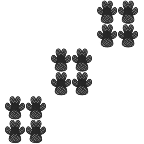 POPETPOP 12 STK Schutzpolster für Hundepfoten Aufkleber Krallen Hundebedarf Tragbarer Pfotenschutz Einweg Fußpflaster Kleiner Hund Outdoor-Hund Bodenmatte Stoff von POPETPOP