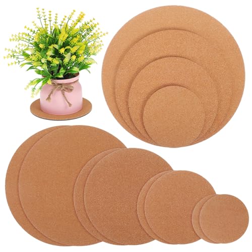 POPETPOP 12 Stück Blumentopfmatte aus Kunststoff Kork Untersetzer Pflanzmatten Korkpads für Pflanzen Pflanzentopfplatte drinnen Untersetzer aus Kork Blumentopfmatten Kork-Pads Plastik POPETPOP 12 Stück Blumentopfmatte aus Kunststoff Kork Untersetzer Pflanzmatten Korkpads für Pflanzen Pflanzentopfplatte drinnen Untersetzer aus Kork Blumentopfmatten Kork-Pads Plastik von POPETPOP
