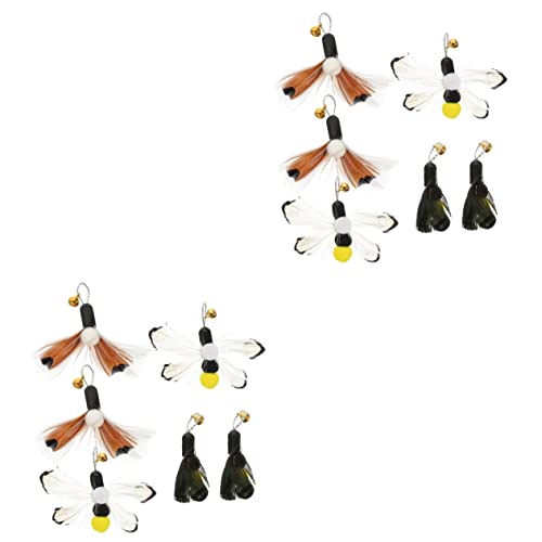 POPETPOP 12 STK Ersatzkopf Für Katzenangel Frühlingsglockenstock Interaktive Katzenzauberstäbe Nachfüllpackungen Für Katzenzauberstäbe Plüsch-Katzen-Teaser Kätzchen Haustierzubehör Plastik POPETPOP 12 STK Ersatzkopf Für Katzenangel Frühlingsglockenstock Interaktive Katzenzauberstäbe Nachfüllpackungen Für Katzenzauberstäbe Plüsch-Katzen-Teaser Kätzchen Haustierzubehör Plastik von POPETPOP