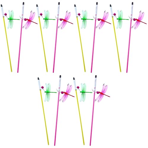 POPETPOP 3er-Sets Katzenspielzeug Für Den Innenbereich Interaktives Katzenspielzeug Dekoratives Katzenangelspielzeug Für Kätzchen Jungen Und Mädchen 4 Stück * 3 POPETPOP 3er-Sets Katzenspielzeug Für Den Innenbereich Interaktives Katzenspielzeug Dekoratives Katzenangelspielzeug Für Kätzchen Jungen Und Mädchen 4 Stück * 3 von POPETPOP