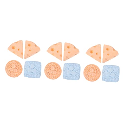 POPETPOP 12 STK Haustier Backenzahn Mineralisches Kalzium Kaninchen Backenzahn Hamster Kaut Stein Kauspielzeug Für Hamster Kaninchen Lavablöcke Mineralien Haustierzubehör von POPETPOP