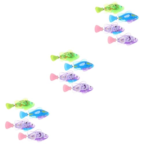POPETPOP 12stücke Teiliges Elektrisches Katzenspielzeug Mit Interaktive Schwimmende Fische Für Katzen Kreative Bewegungsanreize Leuchtenden Farben Neon Punktlila Streifenlila POPETPOP 12stücke Teiliges Elektrisches Katzenspielzeug Mit Interaktive Schwimmende Fische Für Katzen Kreative Bewegungsanreize Leuchtenden Farben Neon Punktlila Streifenlila von POPETPOP