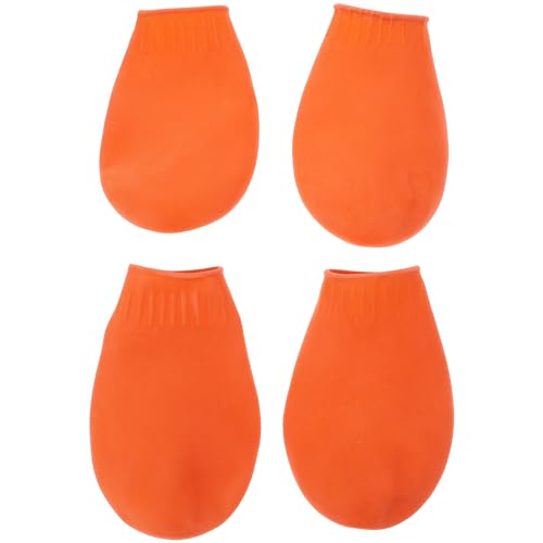 POPETPOP 12 STK Stiefel Für Hunde Mittelgroße Outdoor-Schutzhülle Für Welpenpfoten Hündchen-Regenstiefel Beschützer Schneeschuhe Für Chihuahua Katzen Und Hunde von POPETPOP