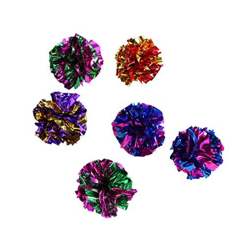 POPETPOP Interaktive Katzenspielzeugbälle 12er Pack Katzenspielzeug Knisterbälle für Katzen Bälle Katzenspielzeugbälle Katzenknisterbälle POPETPOP Interaktive Katzenspielzeugbälle 12er Pack Katzenspielzeug Knisterbälle für Katzen Bälle Katzenspielzeugbälle Katzenknisterbälle von POPETPOP