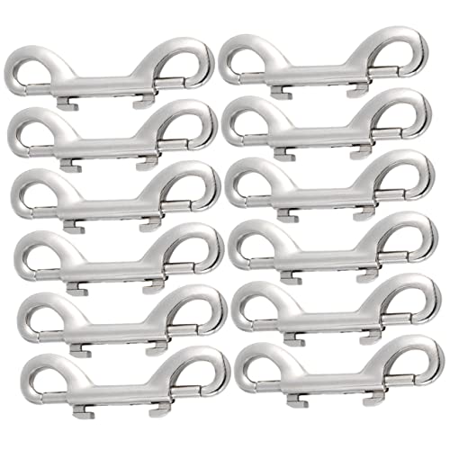POPETPOP 12 Stück Doppelseitige Karabinerhaken Aus Metall für Hundeleinen Clips für Haustiere Robuste Karabinerhaken für Rucksäcke POPETPOP 12 Stück Doppelseitige Karabinerhaken Aus Metall für Hundeleinen Clips für Haustiere Robuste Karabinerhaken für Rucksäcke von POPETPOP