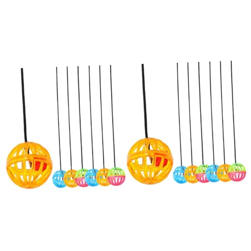 POPETPOP 14 STK Spielzeugball Vogel Eidechsenkugeln Spielzeug Katzenglocke Eidechsen Interaktives Spielzeug Hundespielzeug Bärtiger Drache Reptivit Hamsterbedarf Bunt Plastik POPETPOP 14 STK Spielzeugball Vogel Eidechsenkugeln Spielzeug Katzenglocke Eidechsen Interaktives Spielzeug Hundespielzeug Bärtiger Drache Reptivit Hamsterbedarf Bunt Plastik von POPETPOP