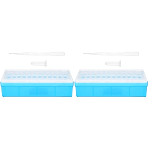 POPETPOP 2 Sets Garnelen-tropfset Für Aquarium 5 Kunststoff-sammelröhrchen Artemia-zubehör Fischlaichkasten 72 Stück * 2 von POPETPOP