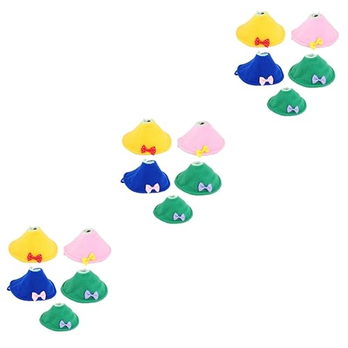 POPETPOP 15 STK Anti-peck-Halsband Für Papageien Wundheilungskragen Kaninchenkegel Papagei Elisabeth Vogel-Party Vogelschild Wundschutz Für Papageien Vogelkegel Haustier Zubehör Polarfleece POPETPOP 15 STK Anti-peck-Halsband Für Papageien Wundheilungskragen Kaninchenkegel Papagei Elisabeth Vogel-Party Vogelschild Wundschutz Für Papageien Vogelkegel Haustier Zubehör Polarfleece von POPETPOP