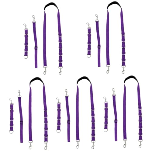 POPETPOP 15 STK Haustierpflegeseil pet Grooming hundegurt hundelaufband Grooming Zubehör für Hunde Hunde-Zubehör Gürtel Haustiere Hundeschlupfleine Hundepflegeleine Polypropylen Violett POPETPOP 15 STK Haustierpflegeseil pet Grooming hundegurt hundelaufband Grooming Zubehör für Hunde Hunde-Zubehör Gürtel Haustiere Hundeschlupfleine Hundepflegeleine Polypropylen Violett von POPETPOP