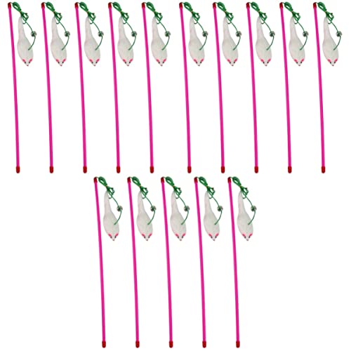 POPETPOP 3er-Sets Lustiges Katzenspielzeug Mit Plüschmaus Interaktives Spielzeug Für Katzen Katzentraining Kätzchen-Spielzeug 5 Stück * 3 POPETPOP 3er-Sets Lustiges Katzenspielzeug Mit Plüschmaus Interaktives Spielzeug Für Katzen Katzentraining Kätzchen-Spielzeug 5 Stück * 3 von POPETPOP