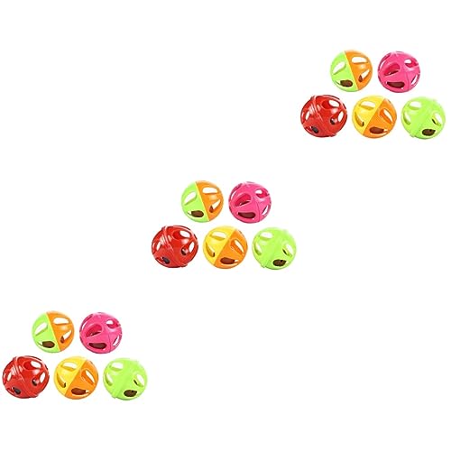 POPETPOP 150 STK Katzenspielzeug Spielzeug Für Haustiere Katzenglocke Ballspielzeug Singen Pet-Ball POPETPOP 150 STK Katzenspielzeug Spielzeug Für Haustiere Katzenglocke Ballspielzeug Singen Pet-Ball von POPETPOP