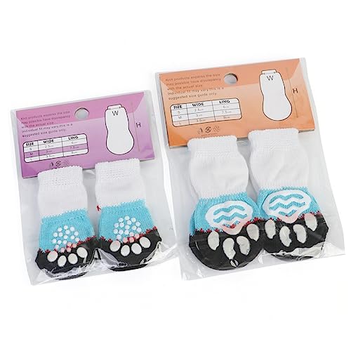 POPETPOP Paare Haustier rutschfeste Socken Welpensocken Pfotenschutzsocken Für Haustiere Haustier Gestrickte Socken Anti-Hunde-socken Stricksocken Drinnen Baumwolle Einstellen Baby POPETPOP Paare Haustier rutschfeste Socken Welpensocken Pfotenschutzsocken Für Haustiere Haustier Gestrickte Socken Anti-Hunde-socken Stricksocken Drinnen Baumwolle Einstellen Baby von POPETPOP