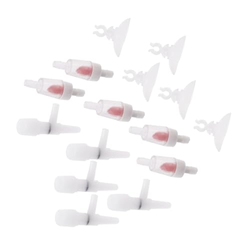 POPETPOP Aquarium Luftpumpe Teile 16 Stücke Luft Kit Ventile Und Saugnäpfe Für Fisch Tank Airline POPETPOP Aquarium Luftpumpe Teile 16 Stücke Luft Kit Ventile Und Saugnäpfe Für Fisch Tank Airline von POPETPOP