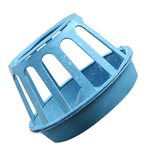 POPETPOP 1Pc Home Grid Farm Feeder Gänse Füttern Hühner Gartenwerkzeug Bewässerung Taube Für Praktische Basis Enten Trog Behälter Blau Futterfass Puten Wasser Feeder-Futterschale Trinken von POPETPOP