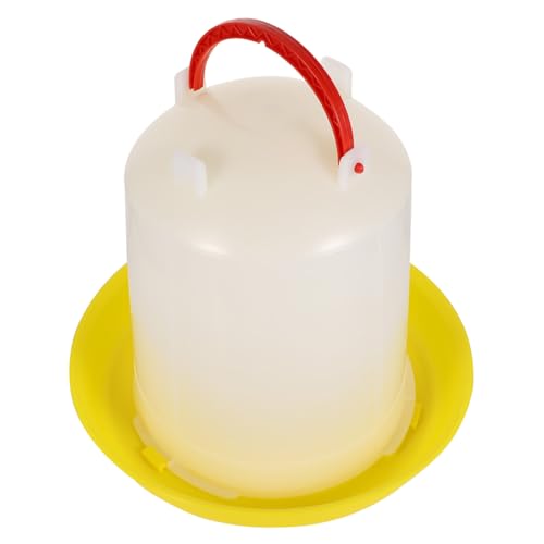 POPETPOP 1Satz Automatischer Wasserspender Für Geflügel Nachfüllsystem Mit Gelbem Und Klickverschluss Geflügel Trinkschale Für Hühner Und Gänse POPETPOP 1Satz Automatischer Wasserspender Für Geflügel Nachfüllsystem Mit Gelbem Und Klickverschluss Geflügel Trinkschale Für Hühner Und Gänse von POPETPOP
