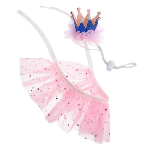 POPETPOP 1satz Katzenhalsband Und Hut Elegantes Verstellbares Halsband Und Dekorativer Hut Aus Luftiger Für Haustiere Für Besondere Anlässe Wie Geburtstage Fotoshootings Und Partys von POPETPOP