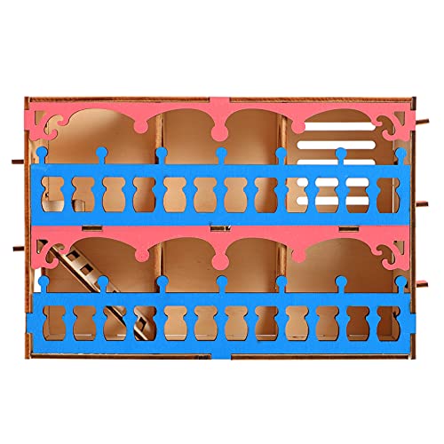 POPETPOP Hamster Labyrinth Spielzeug Holz Tunnel Für Kleine Haustiere Kletterspielzeug Unterhaltsames Dekompressionsspielzeug Langlebiges Holzmaterial Für Hamster Und Kleintiere POPETPOP Hamster Labyrinth Spielzeug Holz Tunnel Für Kleine Haustiere Kletterspielzeug Unterhaltsames Dekompressionsspielzeug Langlebiges Holzmaterial Für Hamster Und Kleintiere von POPETPOP