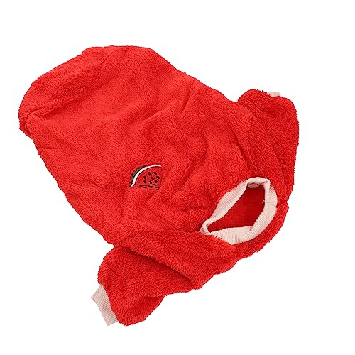 POPETPOP 1Stk Kleidung für Haustiere Haustiernapf Hundekostüme Winter hundemantel Hundepuzzle tierkostüme tierische bescherung welpen Warmer Mantel Winter-Haustier-Outfit Polyester rot POPETPOP 1Stk Kleidung für Haustiere Haustiernapf Hundekostüme Winter hundemantel Hundepuzzle tierkostüme tierische bescherung welpen Warmer Mantel Winter-Haustier-Outfit Polyester rot von POPETPOP
