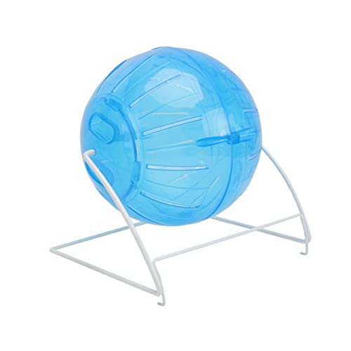 POPETPOP 1Stk Laufball-Laufrad- Hamster hamsterspielzeug Hamster Bewegungstrainer Hamsterreihe Geweih Werfer Käfig Hamster Running Wheel Laufendes Plastik Blue von POPETPOP
