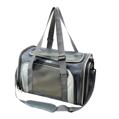 POPETPOP Tragetasche Für Haustiere Handtasche Für Haustiere Mit Netzbelüftung Aufbewahrungstasche Mit Großer Kapazität Material Bequeme Katzentragetasche Für Unterwegs von POPETPOP
