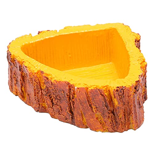 POPETPOP - Dauerhafte Harz Reptilien Feeder Futternapf Schildkröten Pet Supply Corner Design POPETPOP - Dauerhafte Harz Reptilien Feeder Futternapf Schildkröten Pet Supply Corner Design von POPETPOP