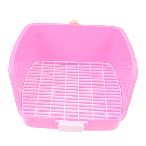 POPETPOP 1stk Kaninchen Quadratische Toilette Wurf Kaninchenkäfig Meerschweinchen Verbirgt Sich Roboter Meerschweinchenvlies Stall Spender Meerschweinchen Frettchen Rosa Plastik POPETPOP 1stk Kaninchen Quadratische Toilette Wurf Kaninchenkäfig Meerschweinchen Verbirgt Sich Roboter Meerschweinchenvlies Stall Spender Meerschweinchen Frettchen Rosa Plastik von POPETPOP
