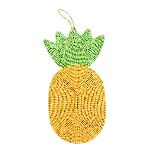 POPETPOP 1stk Katze Kratzmatte Katzenspielzeug Katze Spielmatte Katzenkratzer Aus Seil Katzenkratzbrett Flache Kratzmatte Kratzbaum Für Katzen Katzenhängematte Katzenkratzbett Ananas Sisal POPETPOP 1stk Katze Kratzmatte Katzenspielzeug Katze Spielmatte Katzenkratzer Aus Seil Katzenkratzbrett Flache Kratzmatte Kratzbaum Für Katzen Katzenhängematte Katzenkratzbett Ananas Sisal von POPETPOP