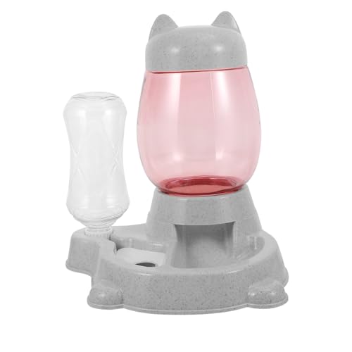 POPETPOP 1stk Katzenfutter Fressnapf Für Hunde Automatische Zuführung Hunde Wasserbrunnen Wasserspender Für Katzen Leckerli-Spender Für Hunde Futterspender Für Haustiere Welpe Grey Plastik POPETPOP 1stk Katzenfutter Fressnapf Für Hunde Automatische Zuführung Hunde Wasserbrunnen Wasserspender Für Katzen Leckerli-Spender Für Hunde Futterspender Für Haustiere Welpe Grey Plastik von POPETPOP