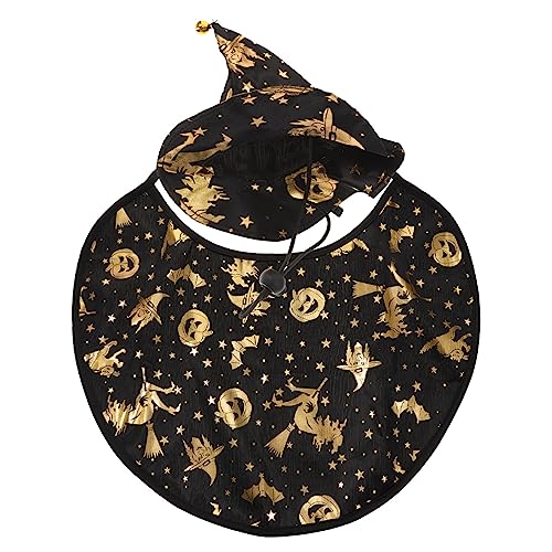 POPETPOP 1pc Haustier Mantel Katze Hund Halloween Kostüm Stilvolle Haustier Dekoration Katze Halloween Party Outfit POPETPOP 1pc Haustier Mantel Katze Hund Halloween Kostüm Stilvolle Haustier Dekoration Katze Halloween Party Outfit von POPETPOP