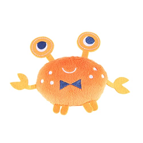 POPETPOP Haustierspielzeug Orange Plüsch Hundespielzeug Quietschende Krabbe Quietschendes Kauspielzeug Für Hunde Für Heimtierbedarf POPETPOP Haustierspielzeug Orange Plüsch Hundespielzeug Quietschende Krabbe Quietschendes Kauspielzeug Für Hunde Für Heimtierbedarf von POPETPOP