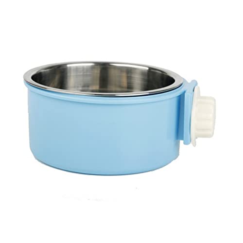 POPETPOP Hängeschüssel Für Haustiere Rostfreier Futter Und Wassernapf Für Kleine Tiere Einfach Zu Reinigen Befestigen Für Käfige Blau POPETPOP Hängeschüssel Für Haustiere Rostfreier Futter Und Wassernapf Für Kleine Tiere Einfach Zu Reinigen Befestigen Für Käfige Blau von POPETPOP