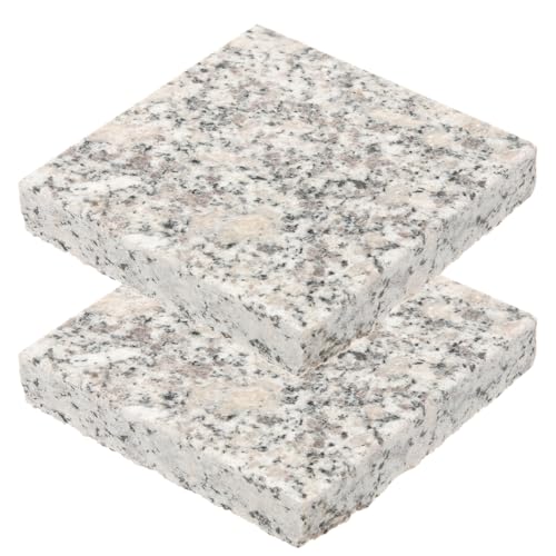 POPETPOP 2 Meerschweinchen-Betten für den Sommer, Kühlmatte für Kaninchen, Meerschweinchen, Chinchillas, Marmor, Kühlbett, 9 x 9 cm von POPETPOP