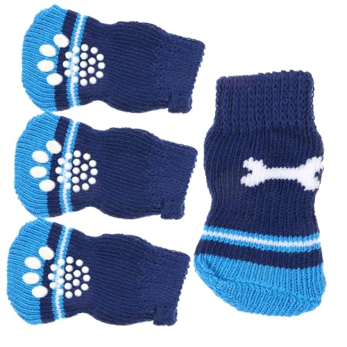 POPETPOP Hundesocken Größe S – Nicht-hundesocken – Socken Für Pudel – Haustiersocken – Waschbare Und Austauschbare Baumwollsocken von POPETPOP
