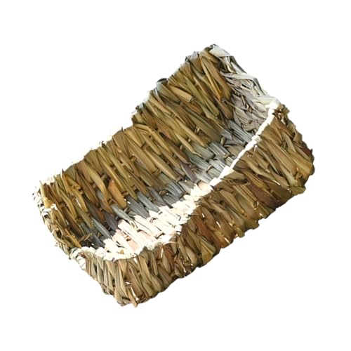 POPETPOP 2 STK Haustierbett Hamstermatte Einstreu Für Meerschweinchen Grasbeet Für Hamster Hasenbettwäsche Gewebtes Meerschweinchenbett Essbare Grashütte Schilfgras Natürlich Sitzkissen POPETPOP 2 STK Haustierbett Hamstermatte Einstreu Für Meerschweinchen Grasbeet Für Hamster Hasenbettwäsche Gewebtes Meerschweinchenbett Essbare Grashütte Schilfgras Natürlich Sitzkissen von POPETPOP