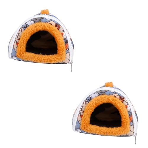 POPETPOP 2 STK Haustiernest Indoor Hundehöhle Hund Hochbett Hamsterkäfig Zuckergleiterkäfig Versteckkäfig Für Igel Weiches Hundebett Hunde Gemütliche Höhle Vogelhöhle Schlafen Indoor-Hund POPETPOP 2 STK Haustiernest Indoor Hundehöhle Hund Hochbett Hamsterkäfig Zuckergleiterkäfig Versteckkäfig Für Igel Weiches Hundebett Hunde Gemütliche Höhle Vogelhöhle Schlafen Indoor-Hund von POPETPOP