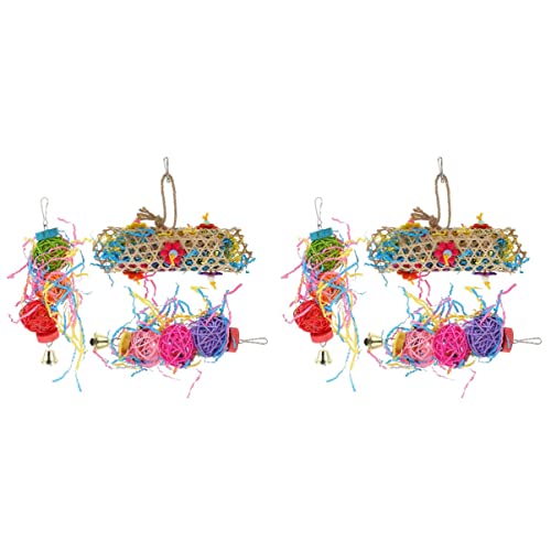 POPETPOP 2 Sets Papagei Spielzeug Kauen Schreddern Sicher Vogel Spielzeug Baumwolle Seil Papier Unterhaltung Für Papageien Ziervögel POPETPOP 2 Sets Papagei Spielzeug Kauen Schreddern Sicher Vogel Spielzeug Baumwolle Seil Papier Unterhaltung Für Papageien Ziervögel von POPETPOP