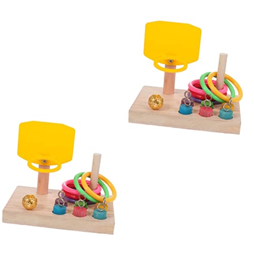 POPETPOP 2 Sätze Vogel Spielzeug Vogel-basketballkorb Papagei Tischspielzeug Vogel Stapelringe Spielzeug Rattan Papageienstangen Nymphensittiche Puzzle-Spielzeug Hölzern Haustier Xuanfeng POPETPOP 2 Sätze Vogel Spielzeug Vogel-basketballkorb Papagei Tischspielzeug Vogel Stapelringe Spielzeug Rattan Papageienstangen Nymphensittiche Puzzle-Spielzeug Hölzern Haustier Xuanfeng von POPETPOP