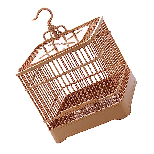 POPETPOP 2 Sätze Vogelkäfig tragbarer Vogeltransporter Lovebird-Käfig aus Kunststoff Vogelversorgung Sittichkäfig Quadrat Vögel Kleiner Bambus Papageienkäfig Braut Plastik POPETPOP 2 Sätze Vogelkäfig tragbarer Vogeltransporter Lovebird-Käfig aus Kunststoff Vogelversorgung Sittichkäfig Quadrat Vögel Kleiner Bambus Papageienkäfig Braut Plastik von POPETPOP