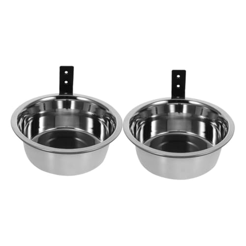 POPETPOP 2 Sets An Der Wand Montierter Hundenapf Hundenäpfe Hundefutter Und Wassernapf Hängender Hühnerstallnapf Erhöhter Hundefutterspender Großer Hundefutternapf Wassernapf Für POPETPOP 2 Sets An Der Wand Montierter Hundenapf Hundenäpfe Hundefutter Und Wassernapf Hängender Hühnerstallnapf Erhöhter Hundefutterspender Großer Hundefutternapf Wassernapf Für von POPETPOP