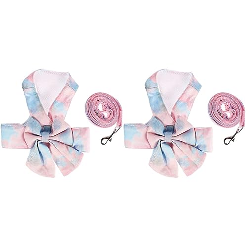 POPETPOP 2 Sets Katze Leine Set Für Walking Pet Und Kit Outdoor Katze Weste Bowknot POPETPOP 2 Sets Katze Leine Set Für Walking Pet Und Kit Outdoor Katze Weste Bowknot von POPETPOP