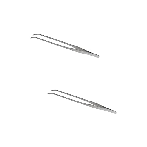 POPETPOP 2 Stück 38 Gebogene Pinzette 48c Pflanze von POPETPOP