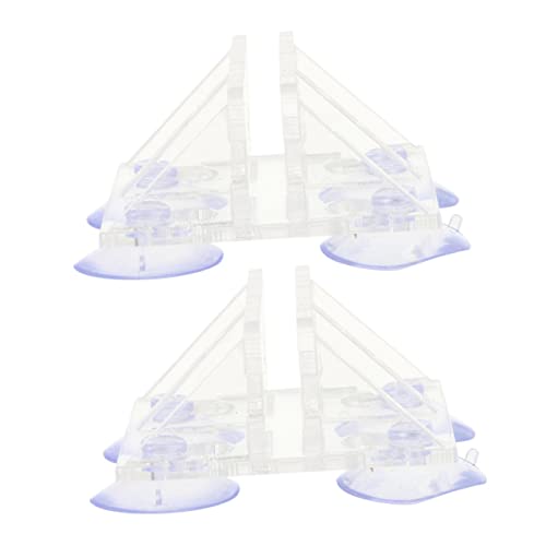 POPETPOP 2stücke Aquarium Trennwand Saugnapf Clips Hochwertige Klemmen Für Isolation Fischbecken Unterstützt Trennwände Sicher Für Fische Für Aquarienzubehör von POPETPOP