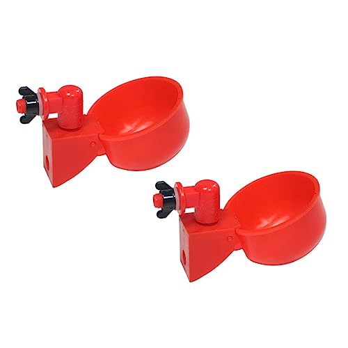 POPETPOP Automatischer Geflügel Wasserspender 2 Stück Hühner Tränke Für Geflügel Mit Kompakter Bauweise Langlebigem Kunststoff Und Einfachem Zugang POPETPOP Automatischer Geflügel Wasserspender 2 Stück Hühner Tränke Für Geflügel Mit Kompakter Bauweise Langlebigem Kunststoff Und Einfachem Zugang von POPETPOP