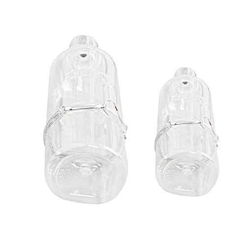 POPETPOP 2 Stück Automatischer Wasserspender für Haustiere Haustier Trinken Kleiner Tierwasserspender Jay Hamster trinkflasche Hasen wasserspender wasserflasche Haustier -Trinkfuttermittel von POPETPOP