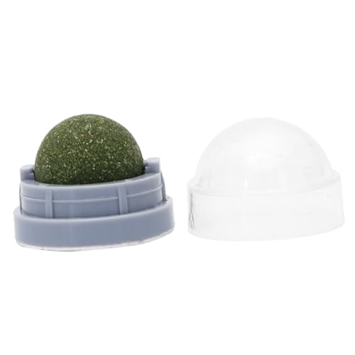 POPETPOP 2 Stück Ballspielzeug Zum Aufkleben An Der Wand Katzenminze Katzenbissball Katzensnacks Süßigkeiten Katze Behandelt Minzkugel Katze Leckt Ball Verdauungsförderer Für Katzen Grey POPETPOP 2 Stück Ballspielzeug Zum Aufkleben An Der Wand Katzenminze Katzenbissball Katzensnacks Süßigkeiten Katze Behandelt Minzkugel Katze Leckt Ball Verdauungsförderer Für Katzen Grey von POPETPOP