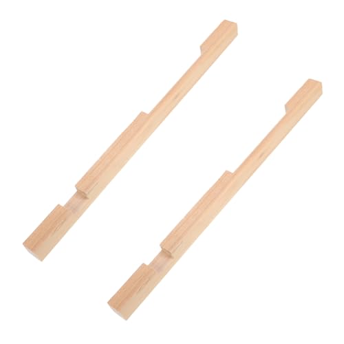 POPETPOP 2 Stück Bienenstocknisttür Bienenstock Eingang Bienen Eingang Türstopper Bienenstock Reisetor Bienenstock-Flucht-eingangstür Insektenhotel Aus Holz Honigtor Khaki Hölzern von POPETPOP