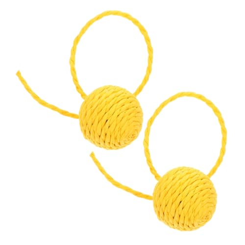 POPETPOP 2stücke Kratzbaum-ersatzstamm Mit Sisalball Und Multifunktionales Katzenspielzeug Und Kratzspielzeug Für Hauskatzen Und Kätzchen von POPETPOP