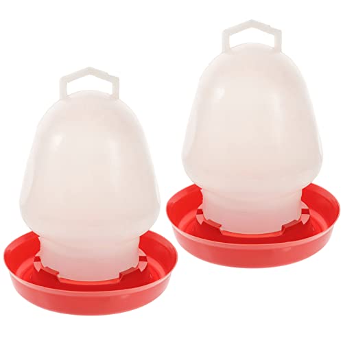 POPETPOP 2 Stück Geflügel-Wasserfütterungsspender Vogel-Wasserfütterung Haustier Automatischer Wasserspender Vögel Hühnertrinker Tränke Wachteltränke Hundewassernapf POPETPOP 2 Stück Geflügel-Wasserfütterungsspender Vogel-Wasserfütterung Haustier Automatischer Wasserspender Vögel Hühnertrinker Tränke Wachteltränke Hundewassernapf von POPETPOP