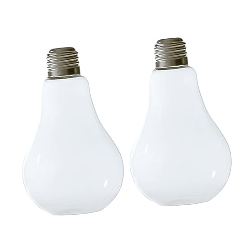 POPETPOP 2stücke Glas Lichtbulb Hängende Pflanze Vase Für Hydroponik Kreative Terrarium Behälter Für Blumenarrangements Und Dekoration Im Zuhause Oder Büro von POPETPOP